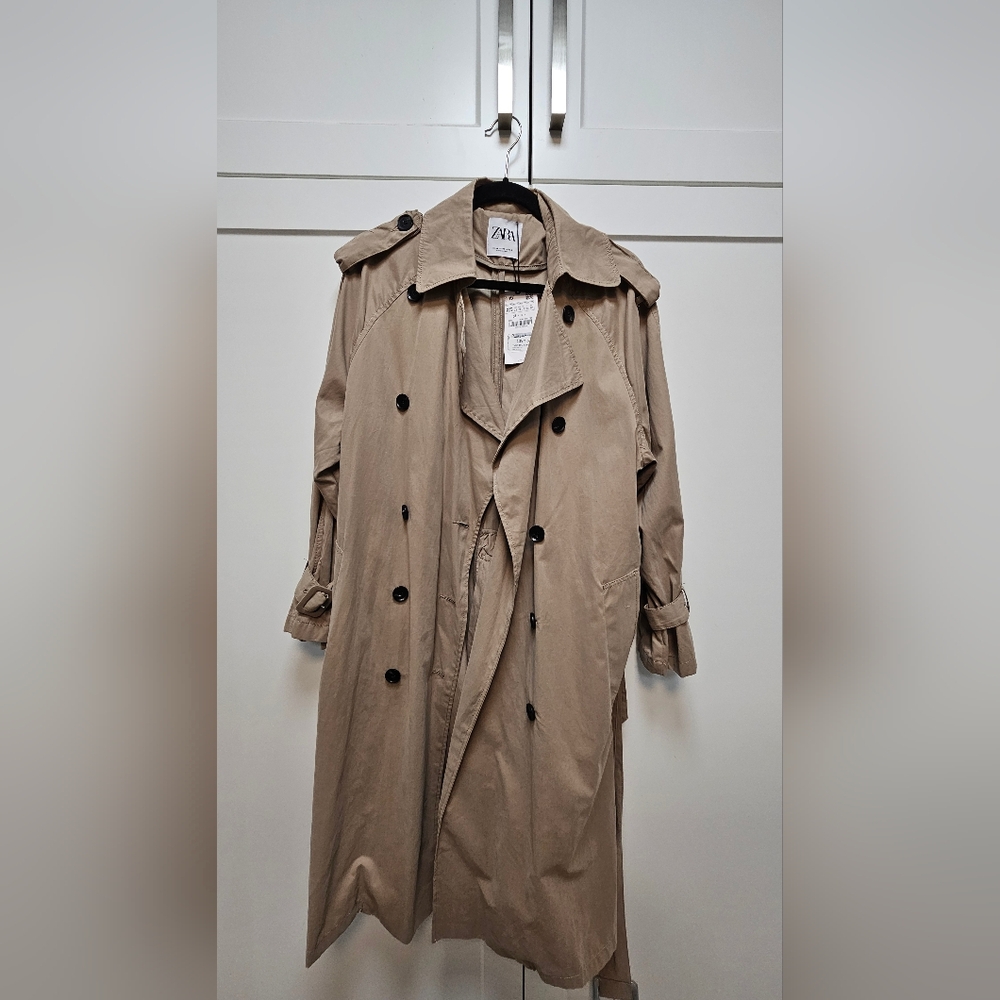 Zara Beige Trench Coat